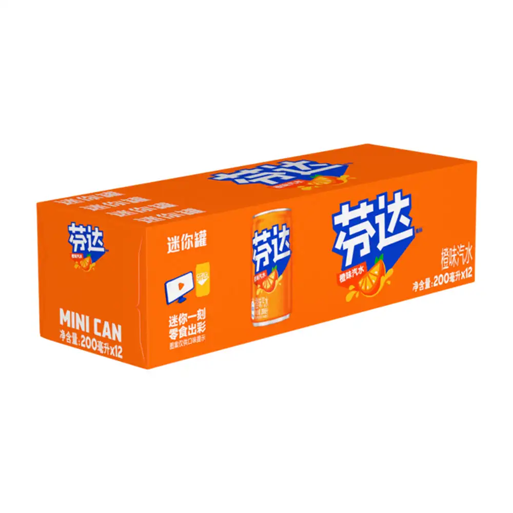 Fanta Mini lattine-200ml x 12