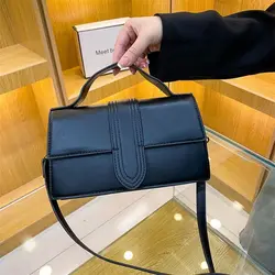 Women Bag 2024 Trend PU Leather Messenger Handbag Luxury Brand Crossbody Bags Ladies High Quality Shoulder Bag Purses for Women