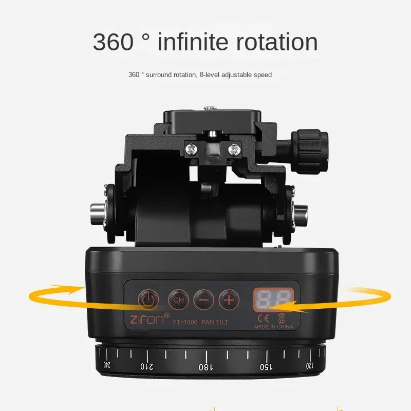 Pan Tilt Ptz Panoramisch Time-Lapse Fotografie 360-Graden Roterende Elektrische Elektrische Voor Afstandsbediening Remotetimelapse Rotator