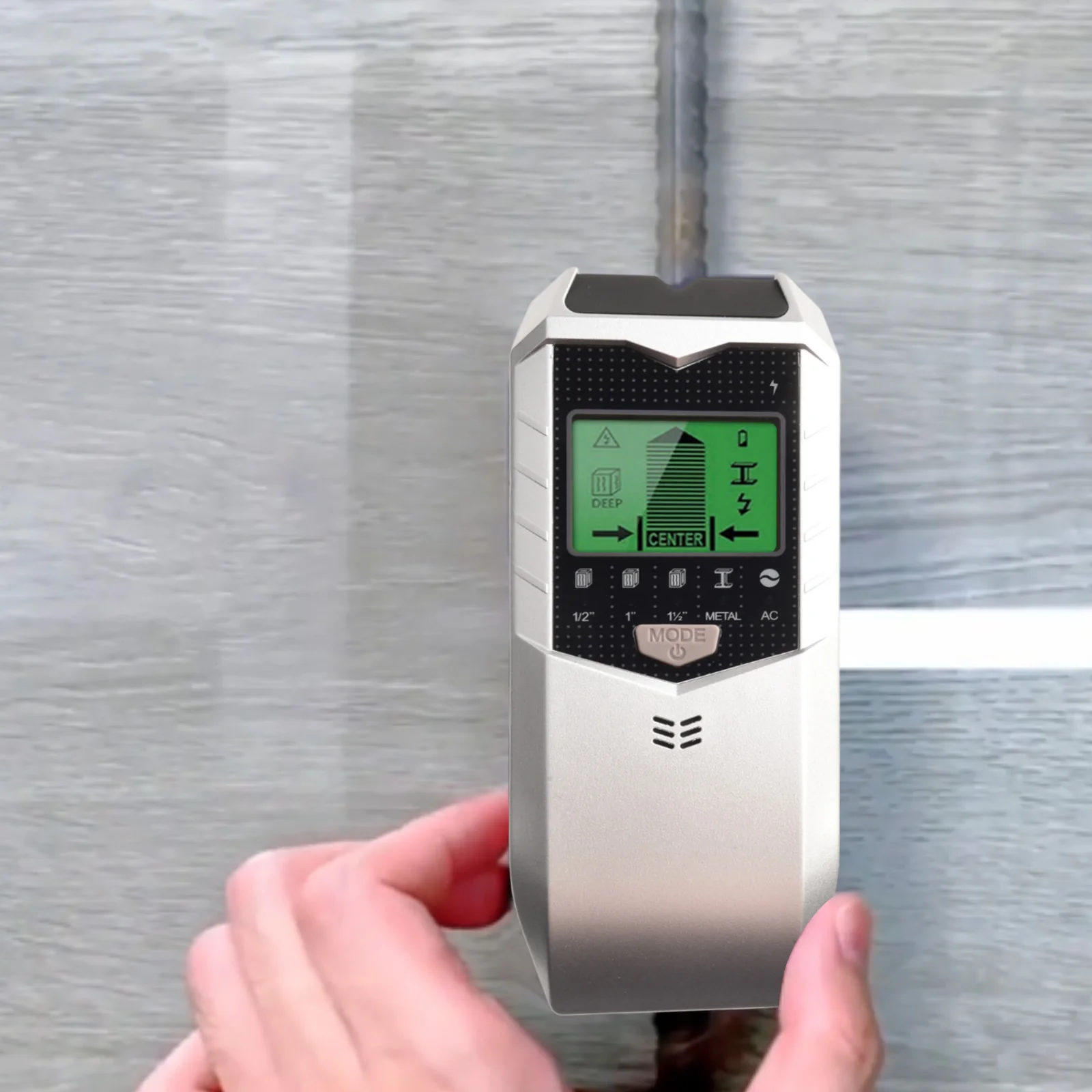 Scanner da parete Rilevatore da parete Localizzatore rilevatore di cavi Localizzatore multifunzionale 5 in 1 Rilevatore di bulloni efficace per la protezione dei cavi