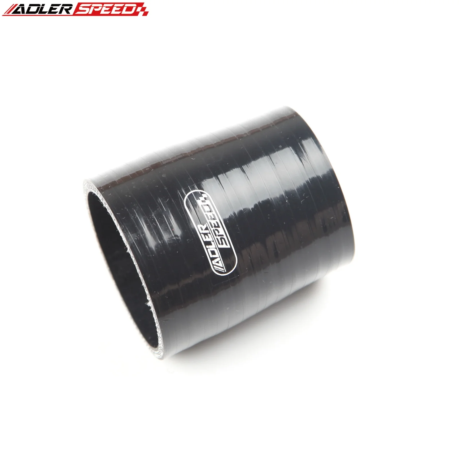 Universal 4 Ply 3.25''-3'' (83-76mm) Silicone Hose Coupler Turbo Intercooler Intake Pipe Black