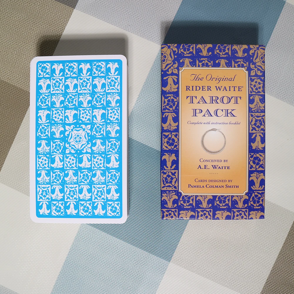 10,3 * 6 cm originele Rider Waite Tarot Deck 78 stuks kaarten voor beginners klassieke editie