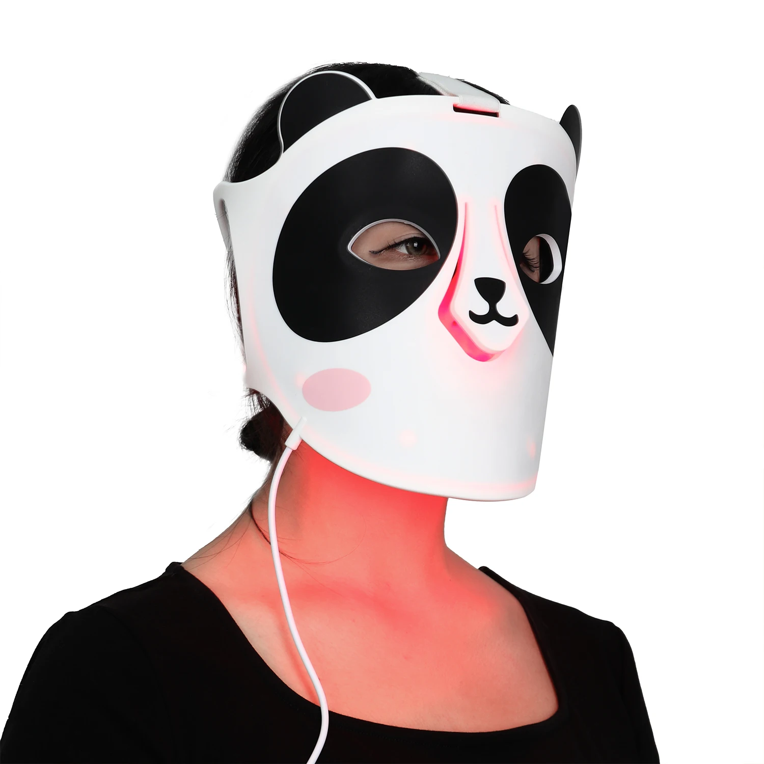 LED Hand Held Face Light Therapy 4 Color Skin Rejuvenation Facial Mask Light Anti Aging Skin Tightening Wrinkles US/AU