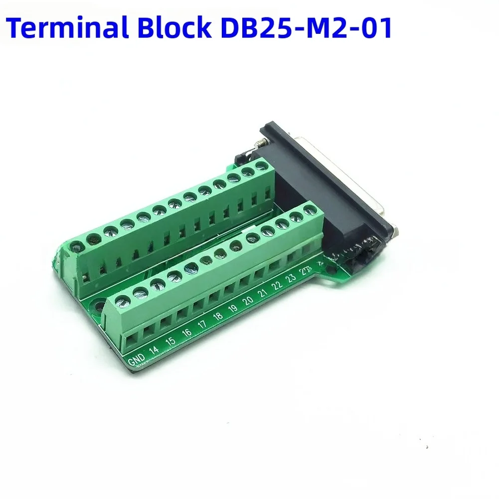 For Control Panels As Shown In The Picture 25 Pin Screw Connector Clear Labeled Pin Adapter Screw Nut Connector