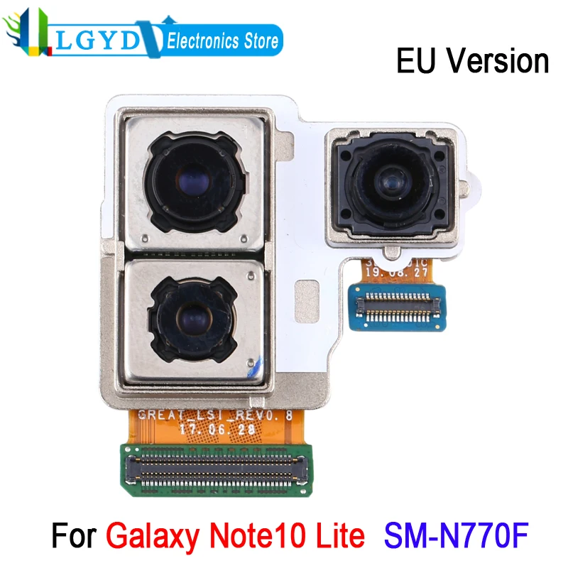 Cámara trasera para Samsung Galaxy note 10 Lite, SM-N770F, versión de la UE, pieza de repuesto
