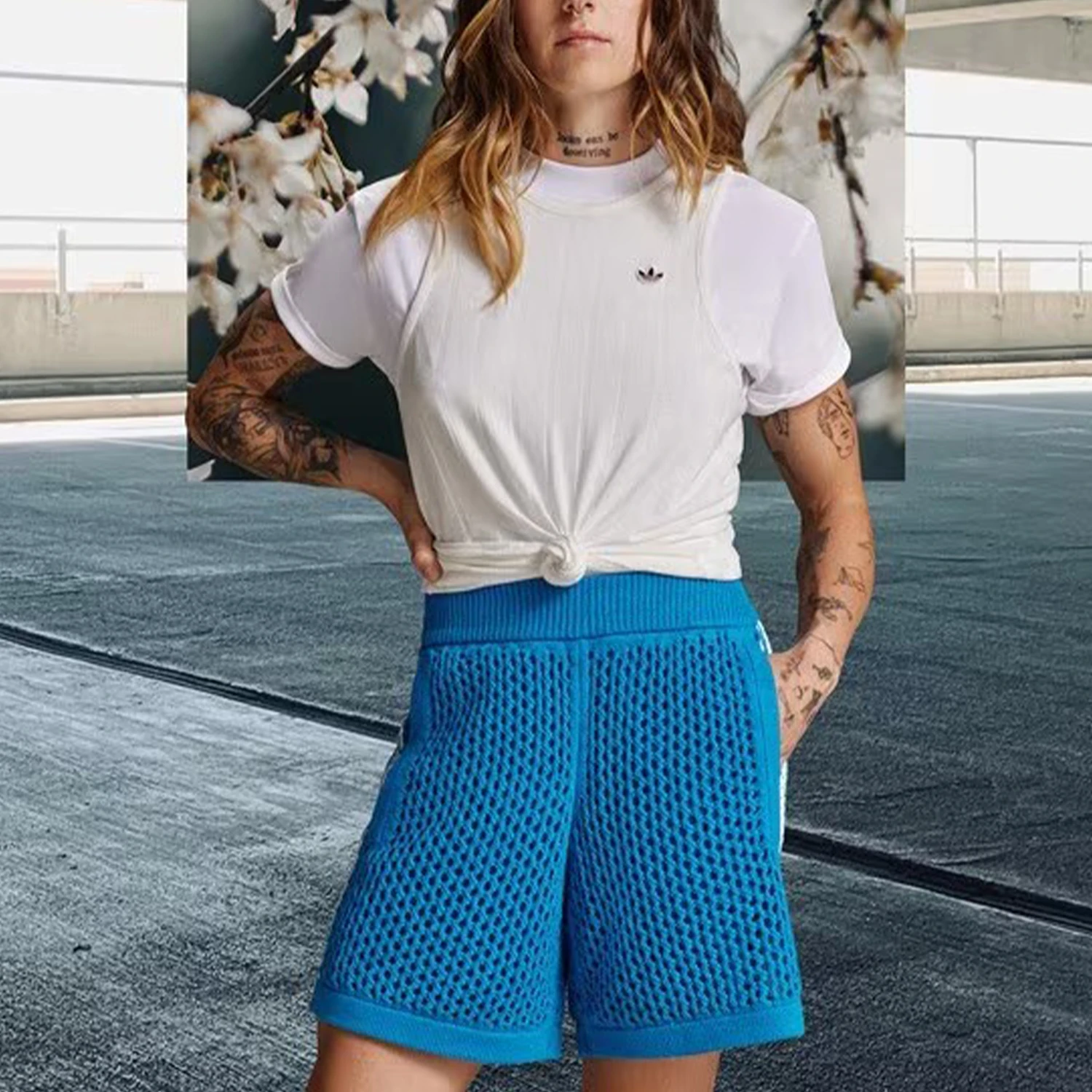 

Оригинальный трикотажный жилет без рукавов Adidas Trefoil для мужчин и женщин JC5308