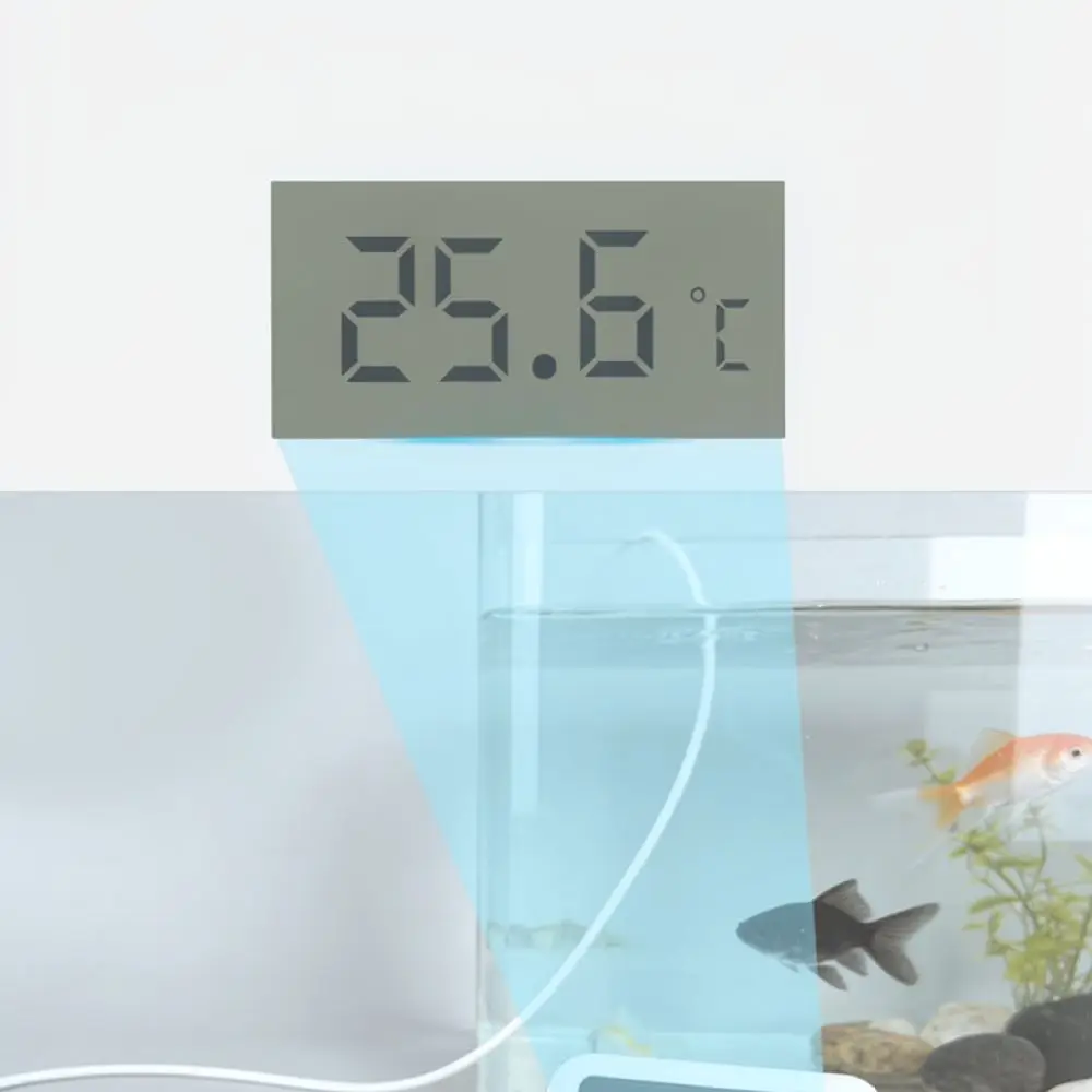 Waterproof Probe Temperature Monitor For Aquarium Fish Tank Digital Hanging Fridge Freezer Food Medicine Gauge