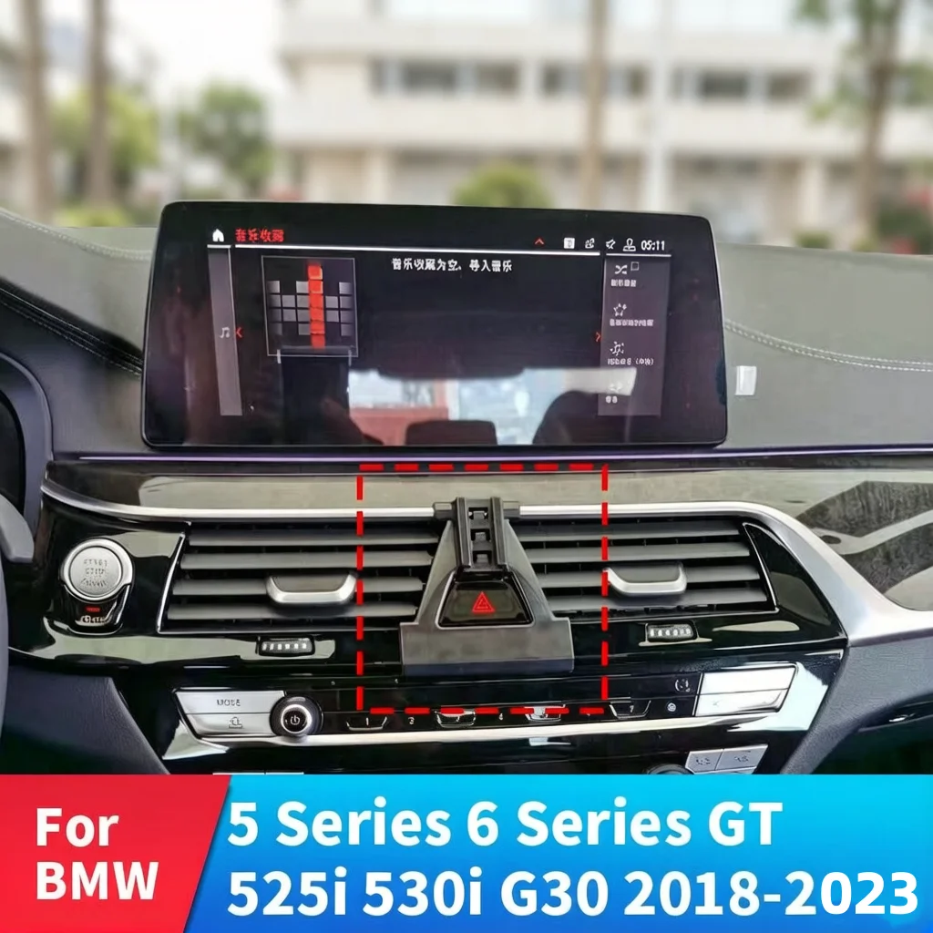

Car Phone Holder vent For BMW 5 Series 6 Series GT 525i 530i G30 2018 2019-2023 Wireless Charging Car charger car accessories