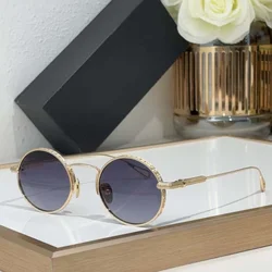 Women Round Sunglasses Alloy Classic Retro Personality Outdoor Travel Party UV400 High Quality Fashion Men Luxury SUN GLASSES
