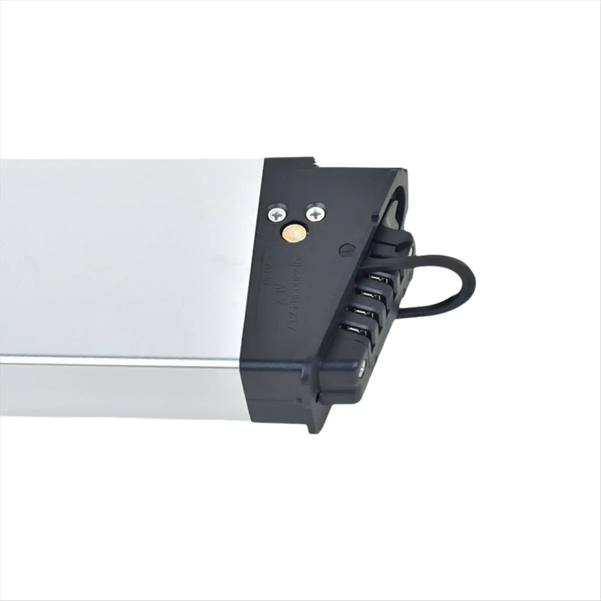 X08A Electric Bike Lithium Battery Box Folding Bicycle Battery Battery Case Aluminum Alloy Shell 18650 Holder Cover Style 009