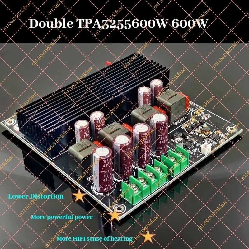 for CHUBAN TPA3255 Dual Channel Amplifier Board 2x300W | 600W PBTL Hi-Fi Class-D Audio Module