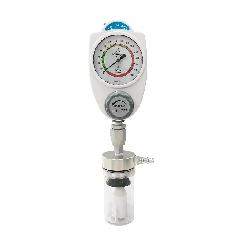 

Medical Vacuum Regulator with Jar For Hospital Use Wall Suction Regulator