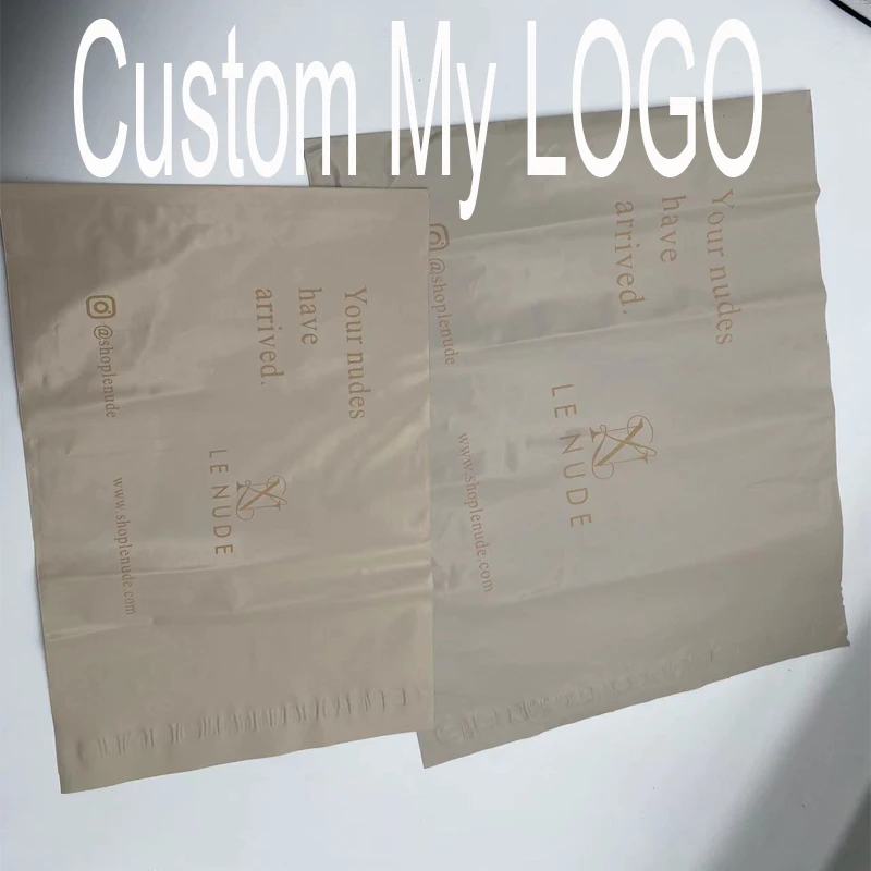 Custom LOGO mailing bag wholesale recycled mailers blue poly courier bag Small Medium