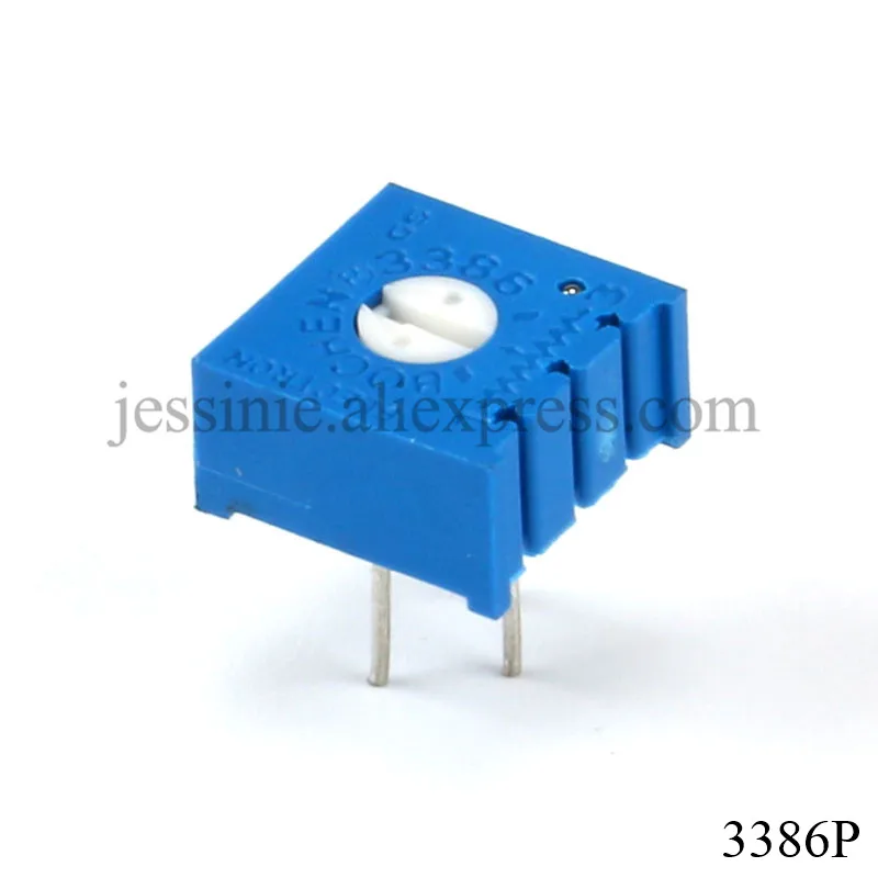 5pcs/lot 3386P 3386 1K 2K 5K 10K 20K 50K 100K 500K 1M ohm Trimpot Trimmer Potentiometer Variable Resistor Adjustable Resistance