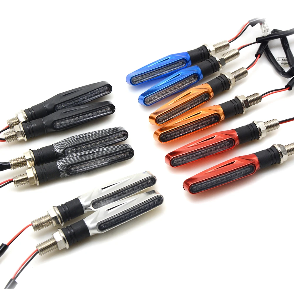 Universal Motorcycle Turn Signal Light Indicators Amber Light For SUZUKI SV 650 sv650 sv650s aprilia pegaso TL1000S