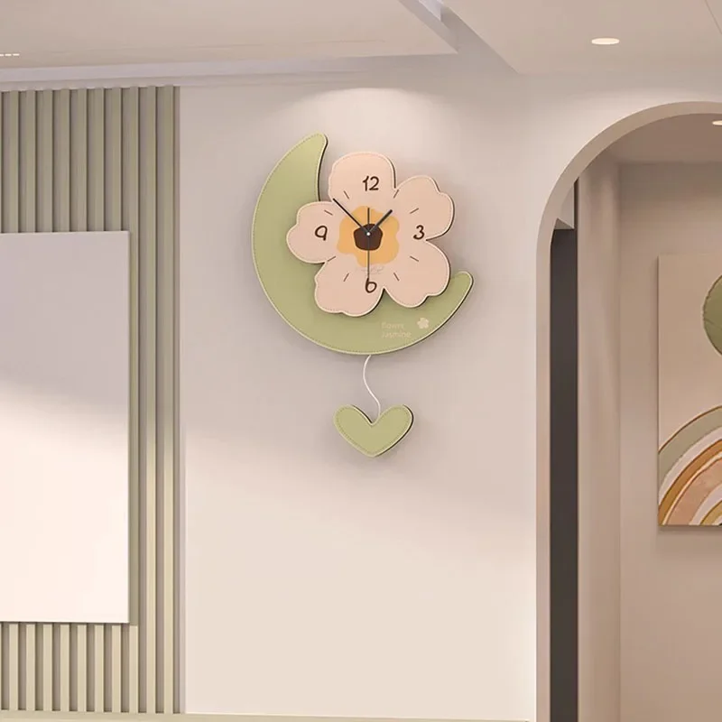 

Design Chinese Wall Watch Mechanism Digital Living Room Luxury Interior Aesthetic Clock Wall Creative Reloj Pared Horloge Murale