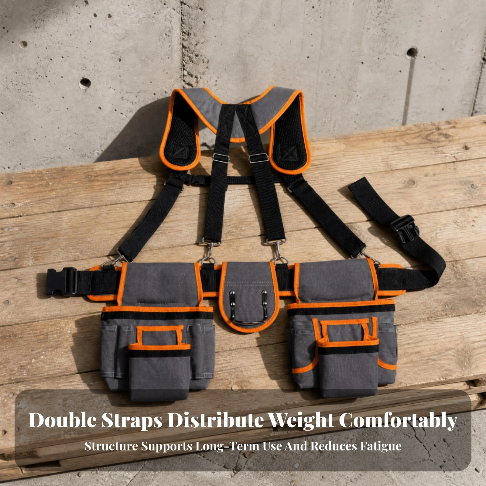 shoulder-harness-tool-belt-adjustable-electrician-tool-belt-work-gear-quick-release-buckle-handsunrestricted-for-electricians