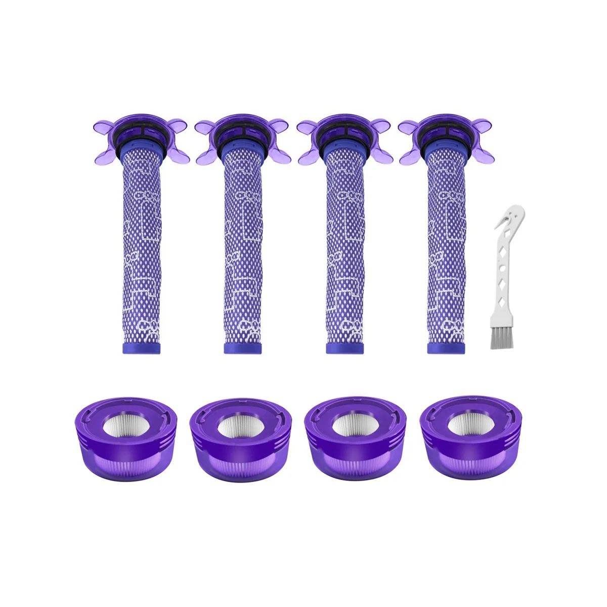 Pièces de rechange pré-Pound HEPA Post-Pound pour V8 FOCUS MATTRESS, aspirateurs sans fil