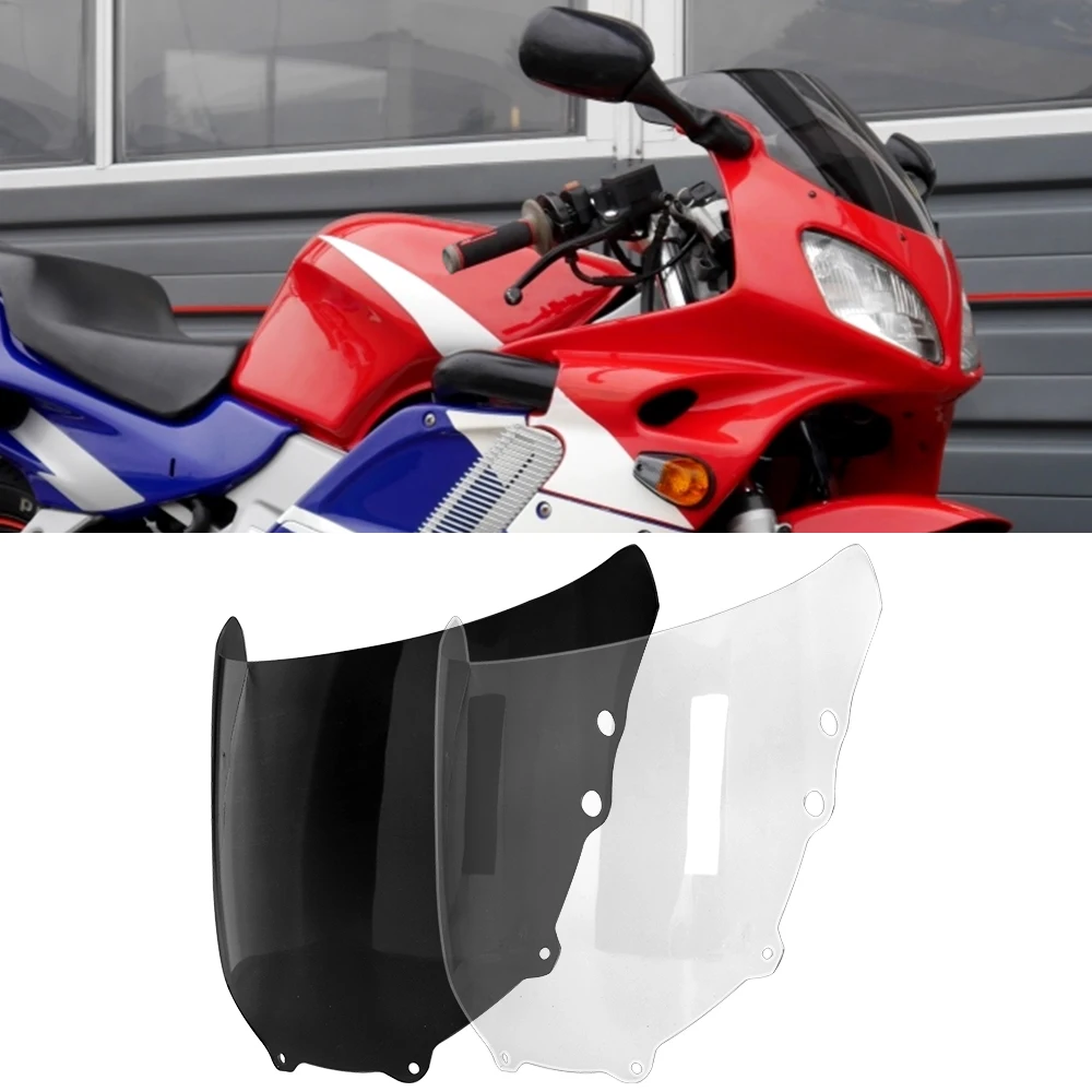 For Honda NSR 125 JC22 Foxeye 1994-2002 Windscreen Wind NSR125 Touring Windshield Odometer Sun Visor Cover Fairing Deflectors