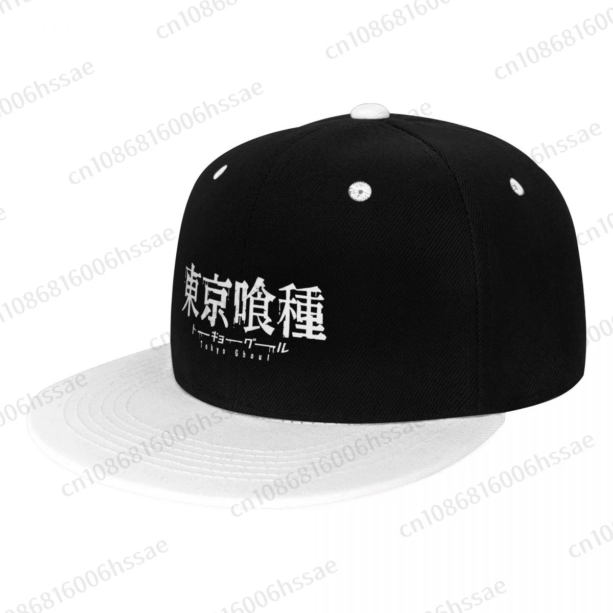 Anime Ken Kaneki Tokyo Ghoul Hip Hop Baseball Caps Running Adult Men Women Flat Hats Fashionable Outdoor Hat