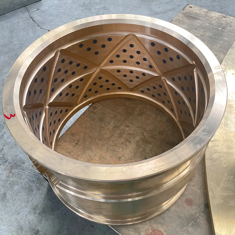C93200 Custom-Size 10-100mm Brass Split Bronze Bushing Wear-Resistant for Food Beverage Factory Energy Mining Industries Origin