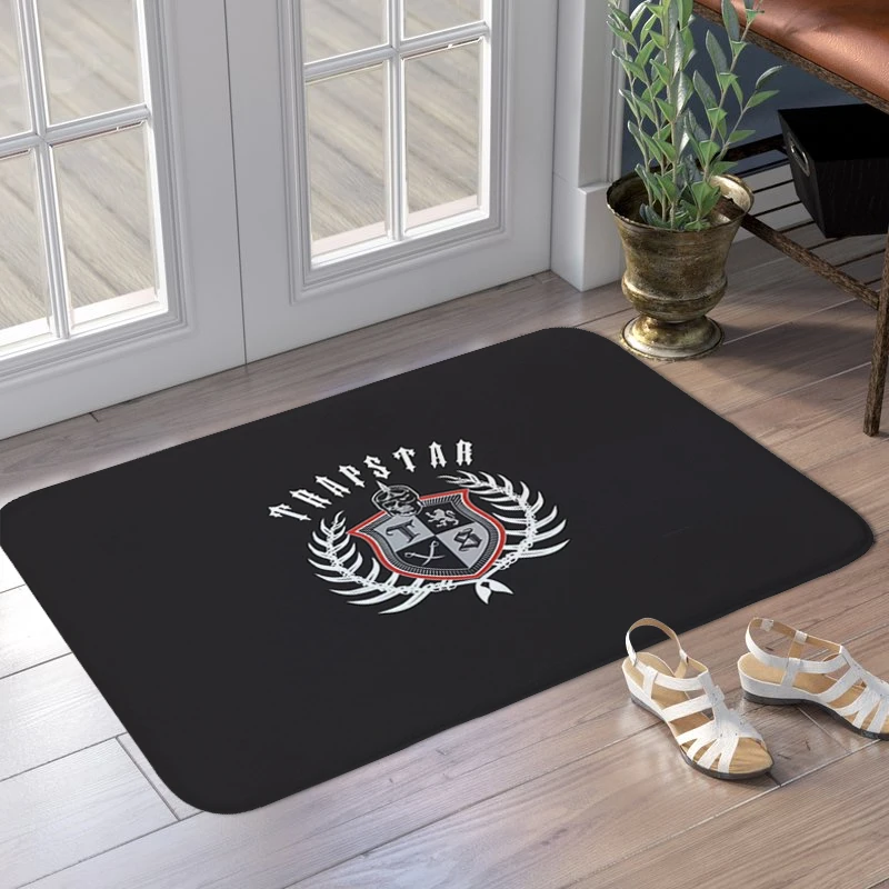 Entrance Door Doormat D-Trapstars Balcony Bathroom Foot Mat Carpet for Living Room Big Size Kitchen Bedroom Rug Slip-resistant