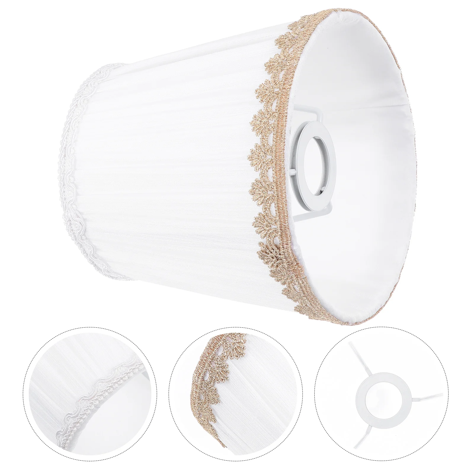 Fabric Lampshade Home Decoration Hanging Floor Room Protector Accessory Decorative