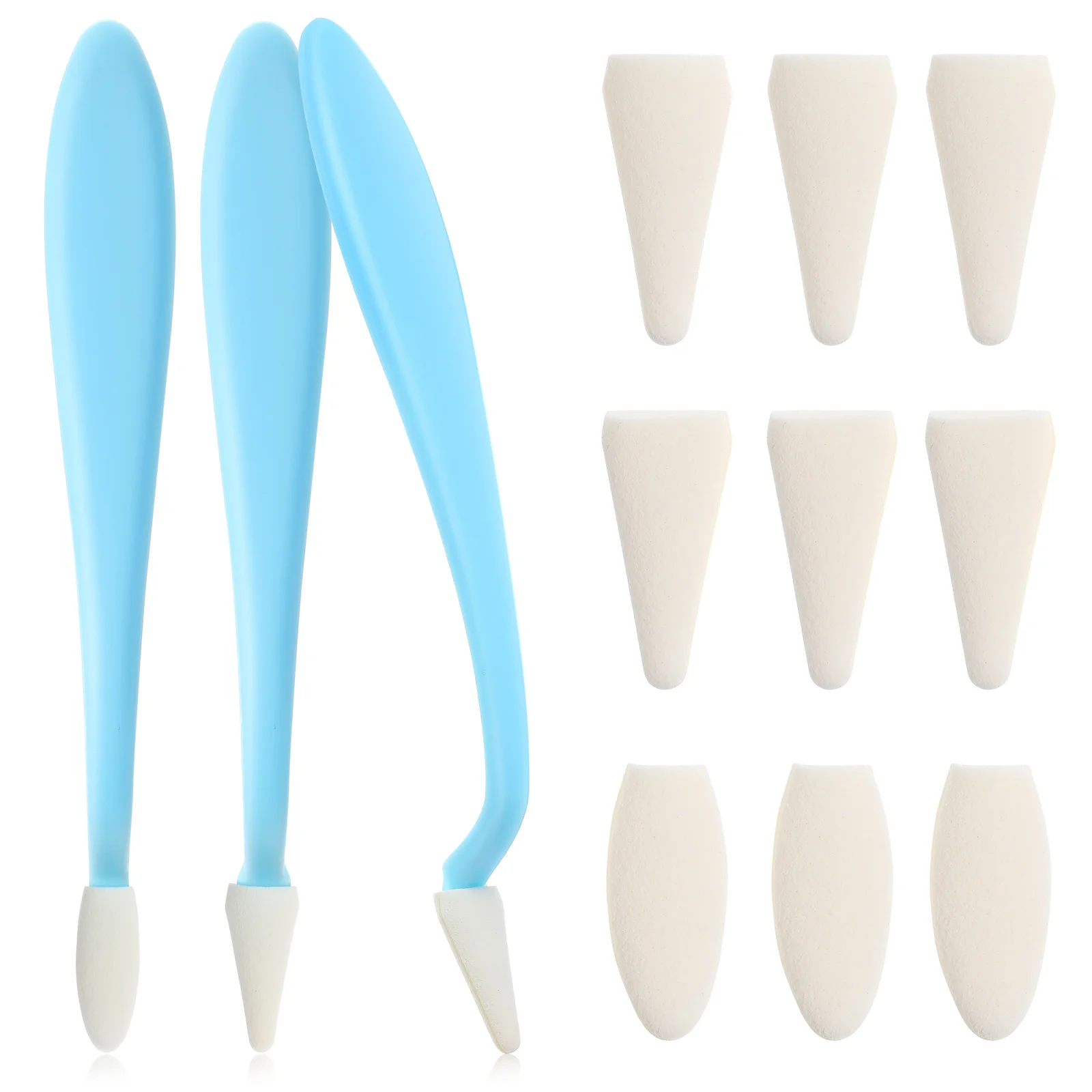 3 ชิ้น Sketch ยางลบฟองน้ําเคล็ดลับผสมเครื่องมืออุปกรณ์วาดภาพน้ําหนักเบา Store สร้างเงา Blur Effects Premium