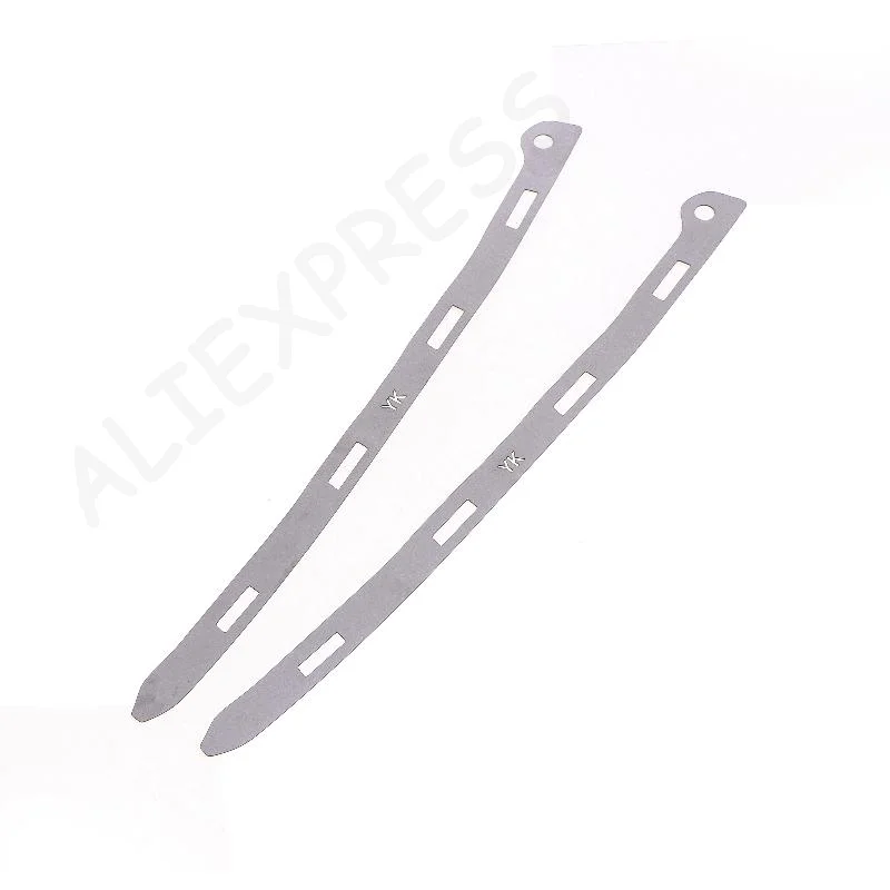 [G]New 2Pcs  Broken Opening Bad Buckle Repair Metal Bracket For 5th Generation City GM6 Front Bumper Repair Metal Plate Buckle