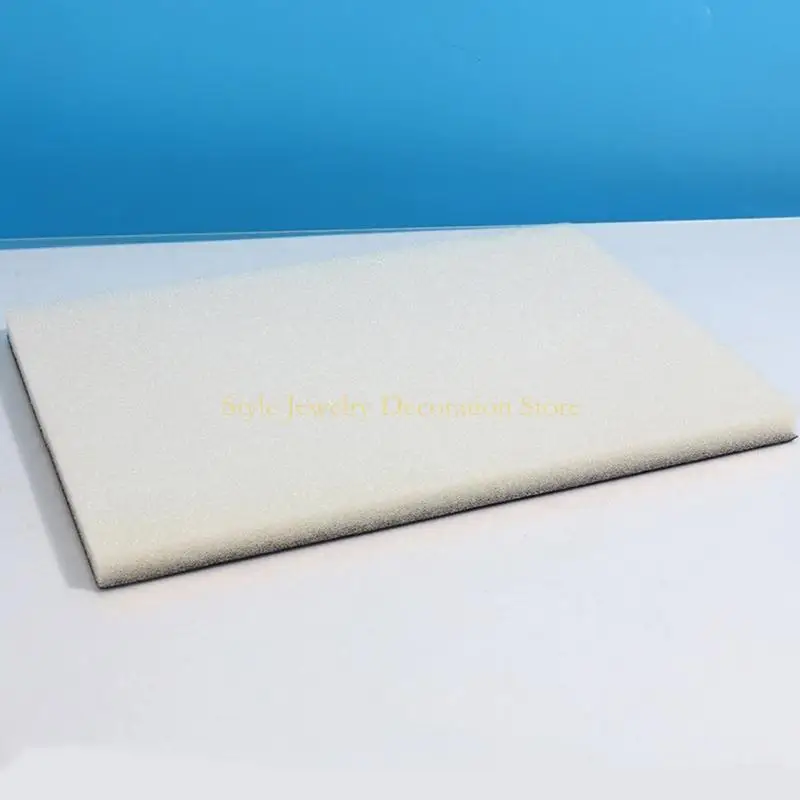 حلقات الرغوة D46E إدراج عرض مجوهرات مربع تخزين صينية 100 منظم حاملات الحلقات الفتحة لبيع حلقات DIY إدراج بطانات