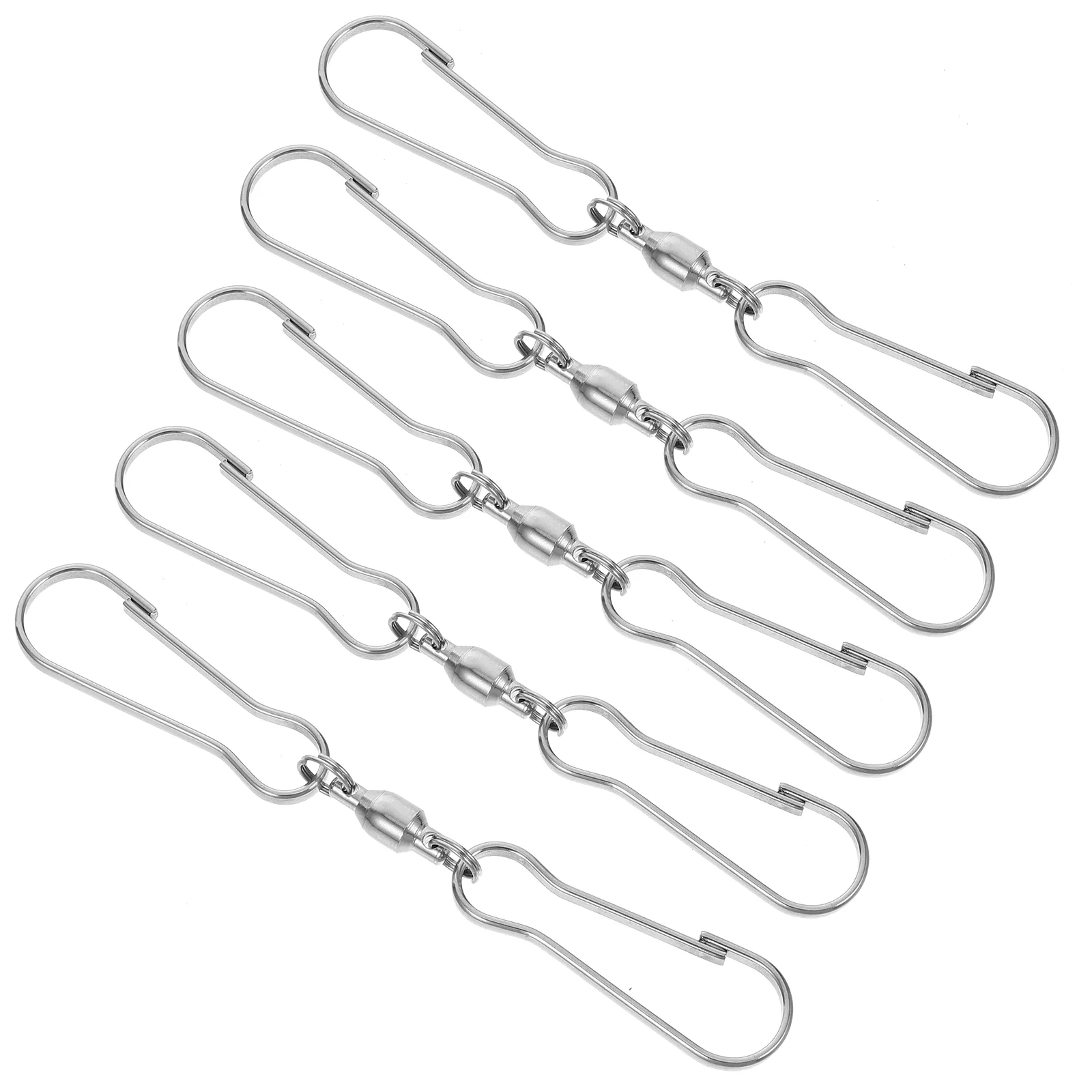 5 Pcs Clothes Rack Bra Connector Buckle Eye Sewing Closure Clothing Hooks Plant