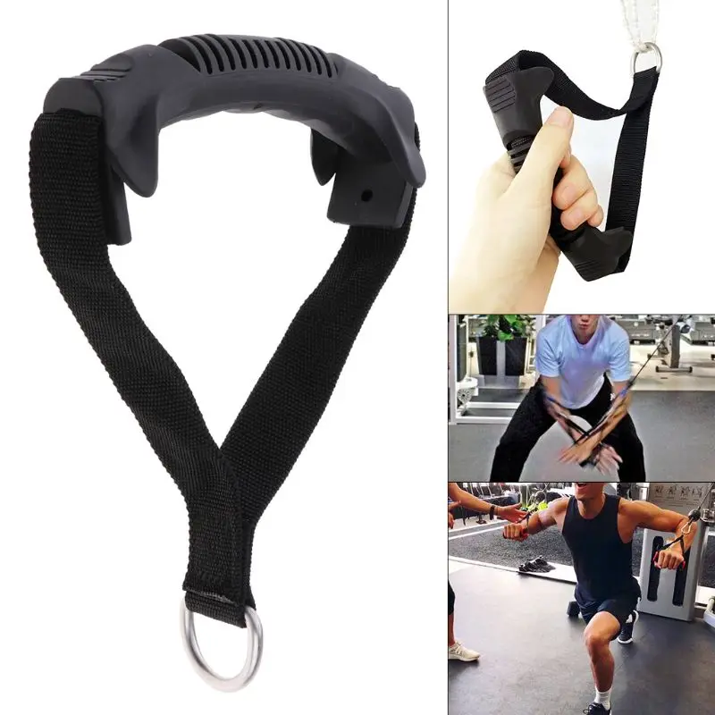 Resistance Band Handle Fitness Equipment Pull Rope Grips Strength Training Ropes Handles Exercise at Home Gym Workout Accessorie