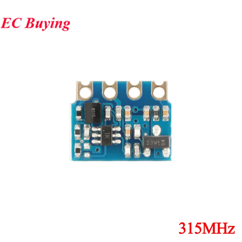315MHz 433MHz Wireless RF Remote Control Transmitter Module ASK OOK Modulation High Sensitivity Long Distance 400m Smart Home