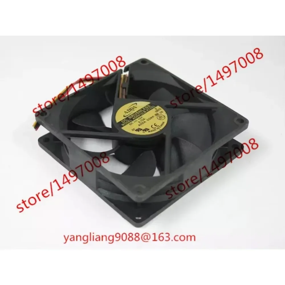 

ADDA AD0912LB-A72GL S DC 12V 0.13A 90x90x25mm Cooling Fan