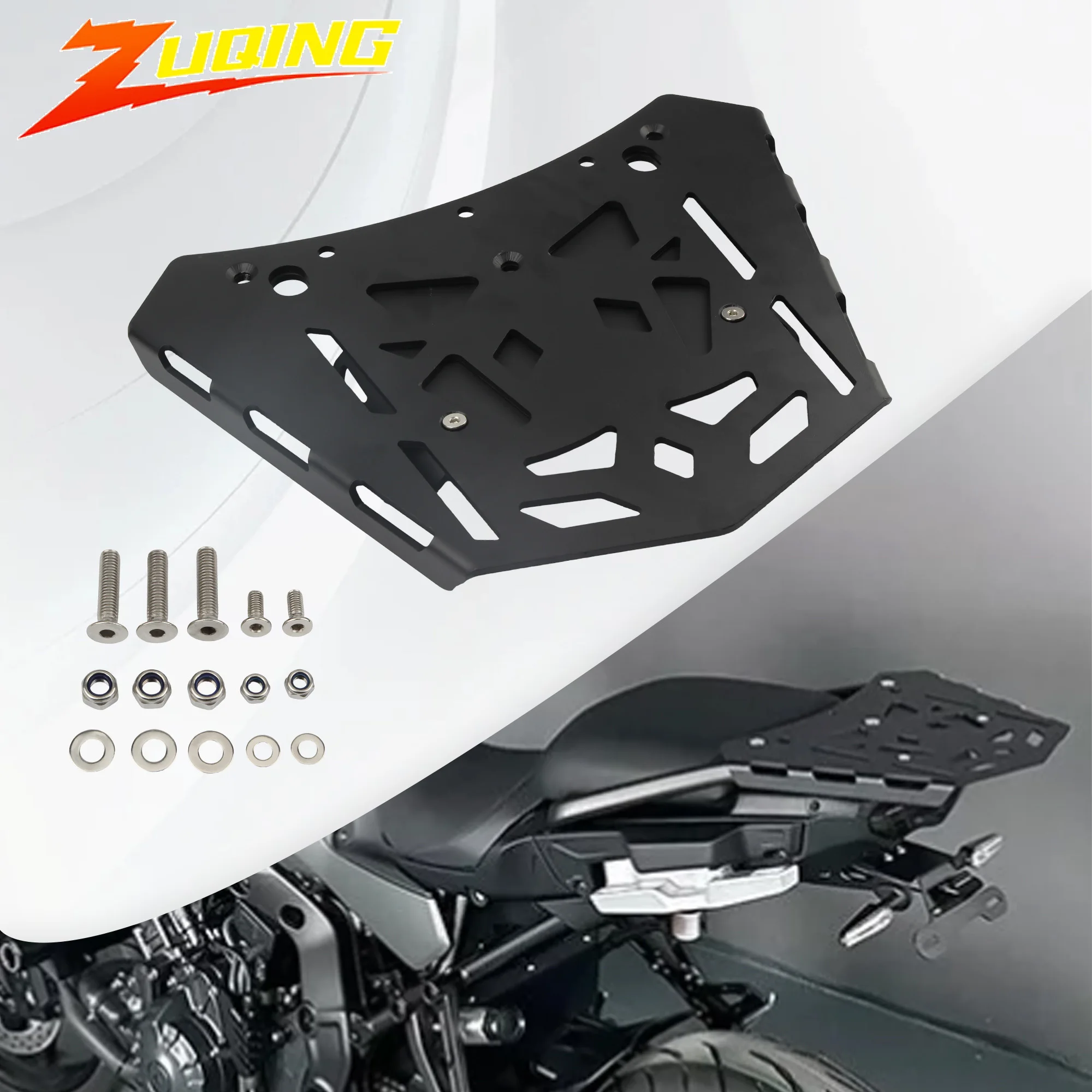 

For YAMAHA Tracer 900 9 GT 9GT Plus 9GT+ Motorcycle Rear Luggage Carrier Rack Storage Box Shelf Bracket Tail Cargo Support Parts