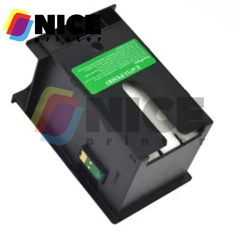 

1pcs T6711 L1455 Ink Maintenance Box for EPSON WF 7610 7620 7720 7110 7210 3010 3520 3530 7510 7615 7710 7715 3540 3620 3640