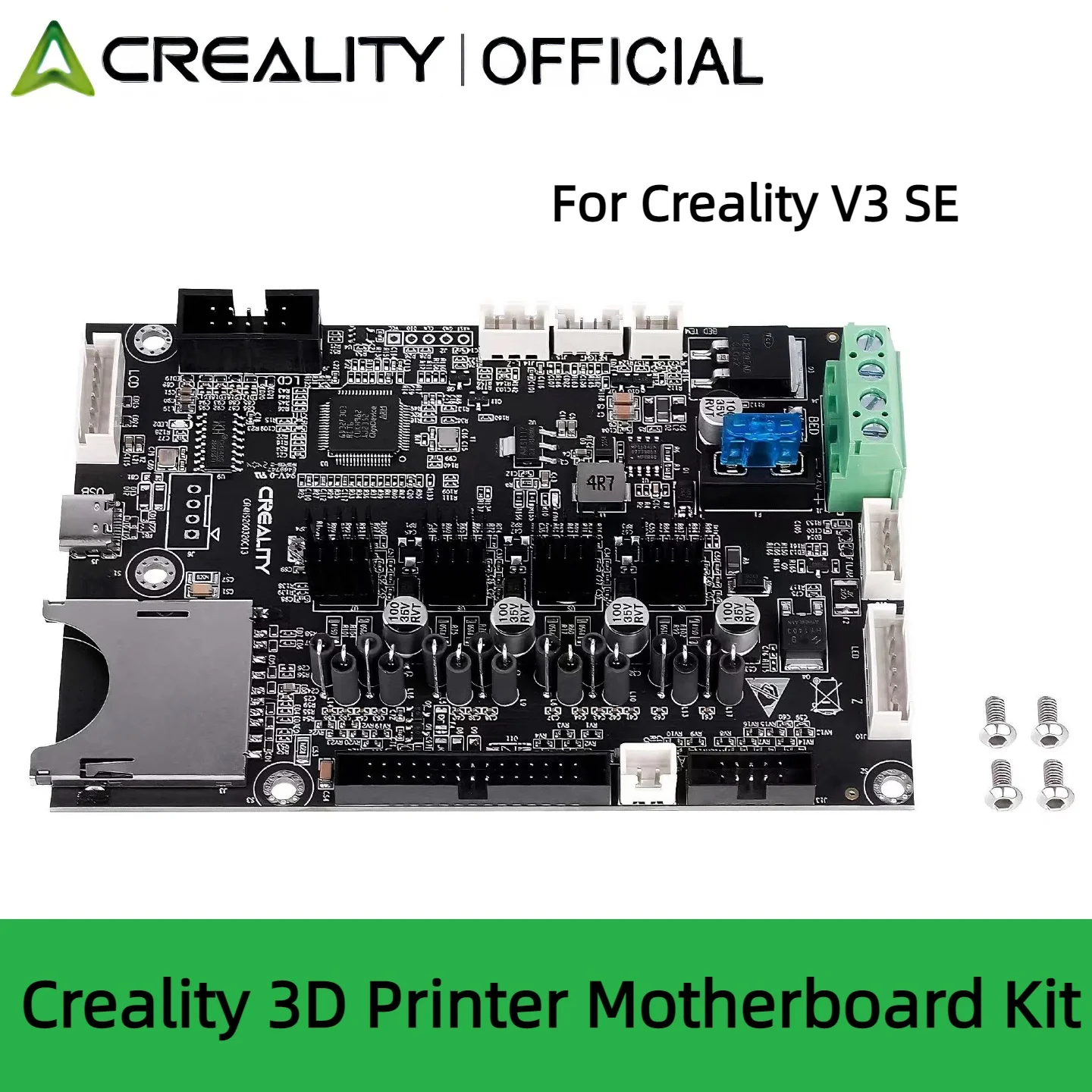 

CREALITY Ender 3 V3 SE Silent Motherboard 32 Bit Silent Mainboard with MS35774 Driver ONLY Compatible with Creality Ender3 V3 SE