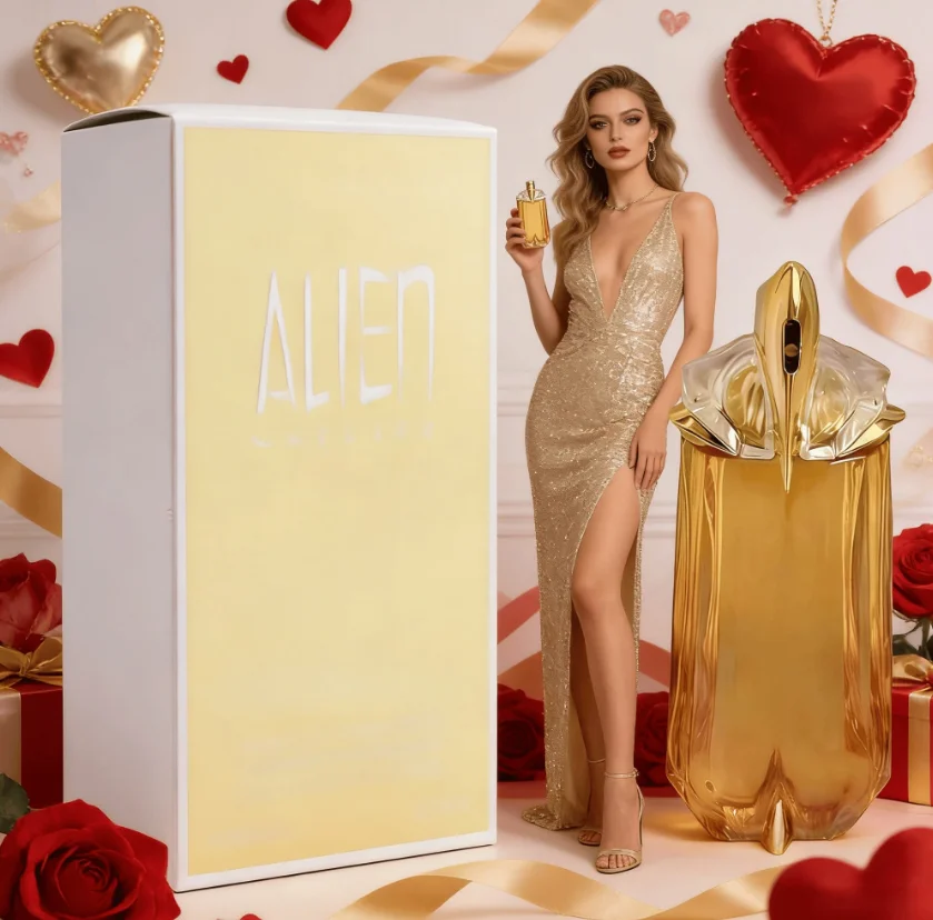 

Mugleri Alien Fashionable Women's Floral perfume - Blended with jasmine amber - Emits elegant and charming floral fragrance