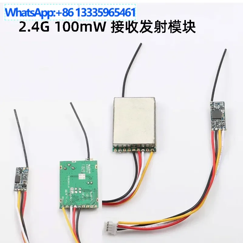 

4PCS 2.4G 50mW 100mW 200mW 500mW wireless receiver and transmitter module, model aircraft FPV aerial photography