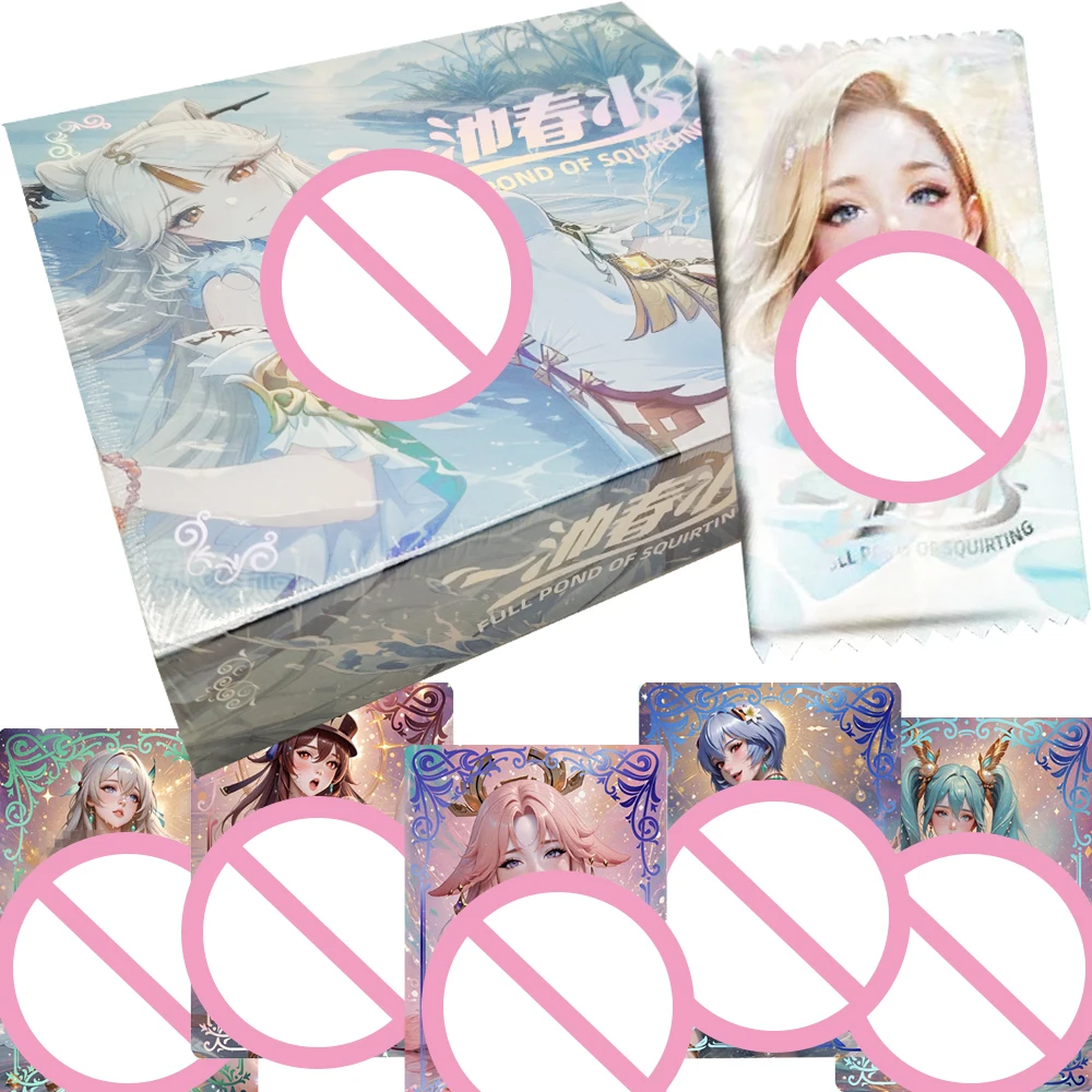 

Full Pond of Squirting Collection Cards Visual Feast Girl Party Yae Miko Boa·Hancock Exquisite Anime TCG Game Cards Unique Gift