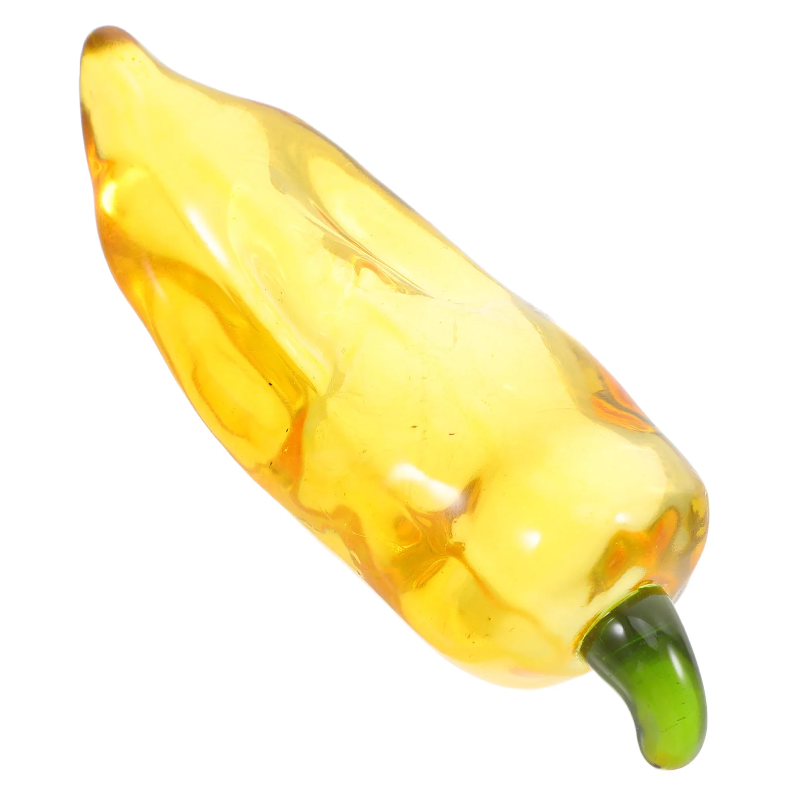 

Realistic Chili Pepper Decor Artificial Vegetable Ornament for Kitchen Restaurant Tabletop Centerpiece Crystal Food