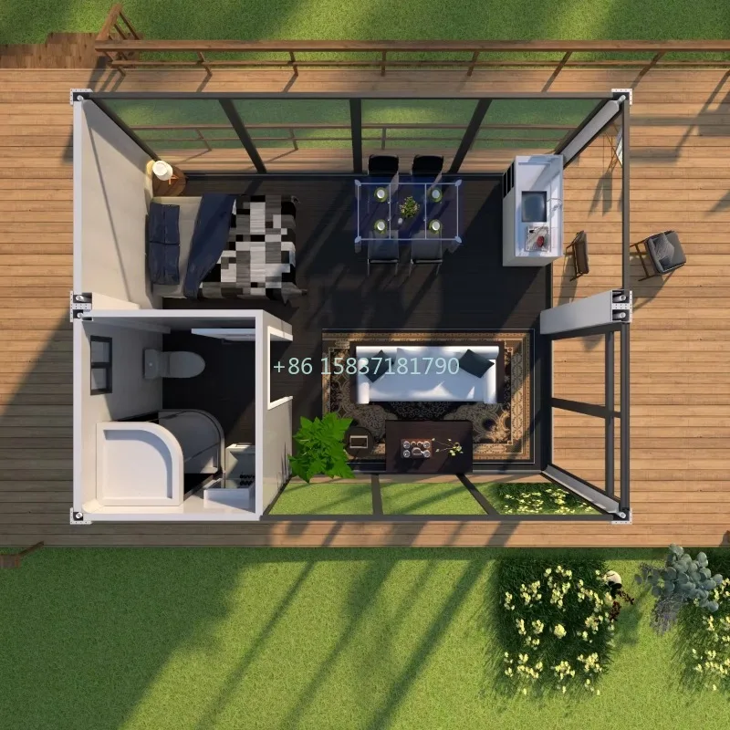 

Insulated Container House 20ft Modern Supply Golden Supplier Portable Modular House Prefabricated Container Home Mobile House