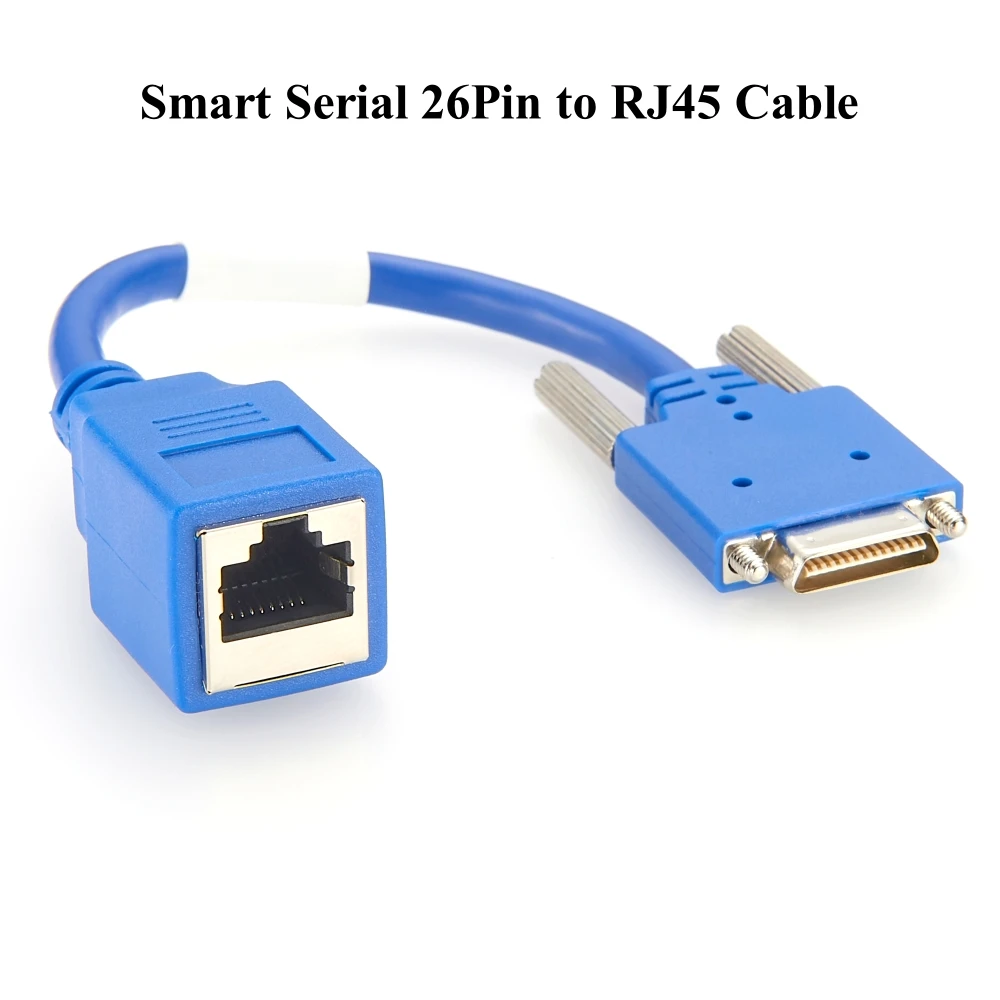 Router Cable Smart Serial HP26Pin Male to RJ45 Female Cable ADA-SSC-GM DCE Cable for Cisco WIC-2T WIC-2A/S HWIC-2T AS5350 2911