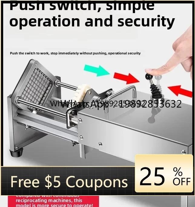 

potato cutter cutting machine cucumber radish strips dicing electric multi-functional vegetable cutting artifact
