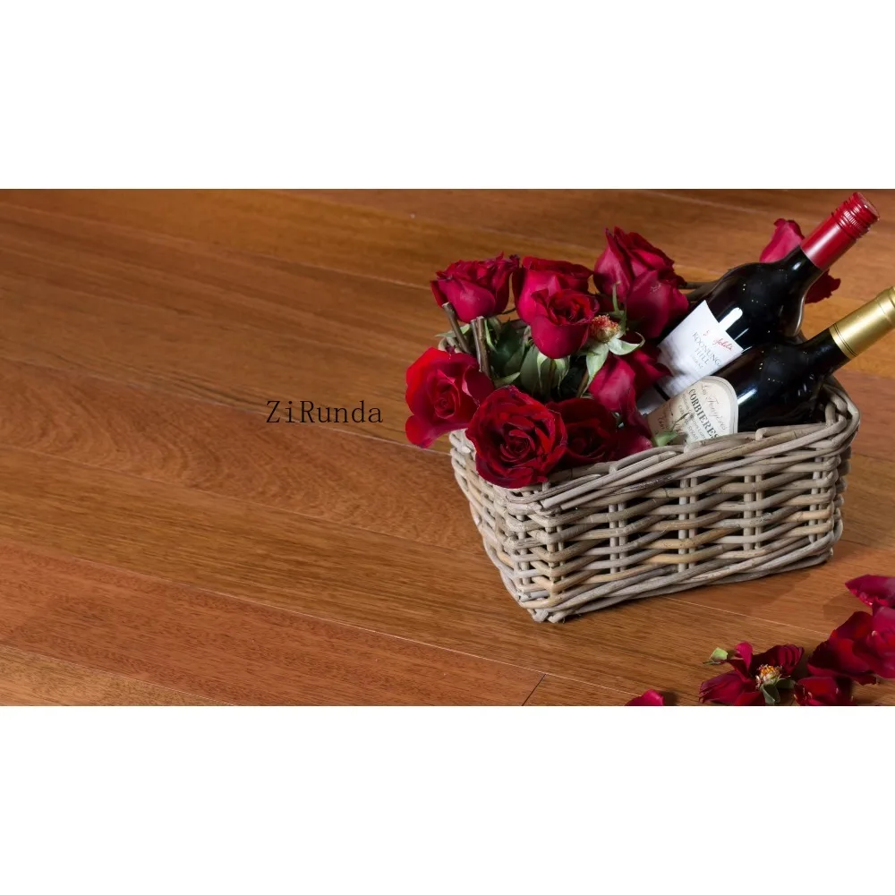 맞춤형 티크 바닥재, 매끄러운 공예 목재 바닥