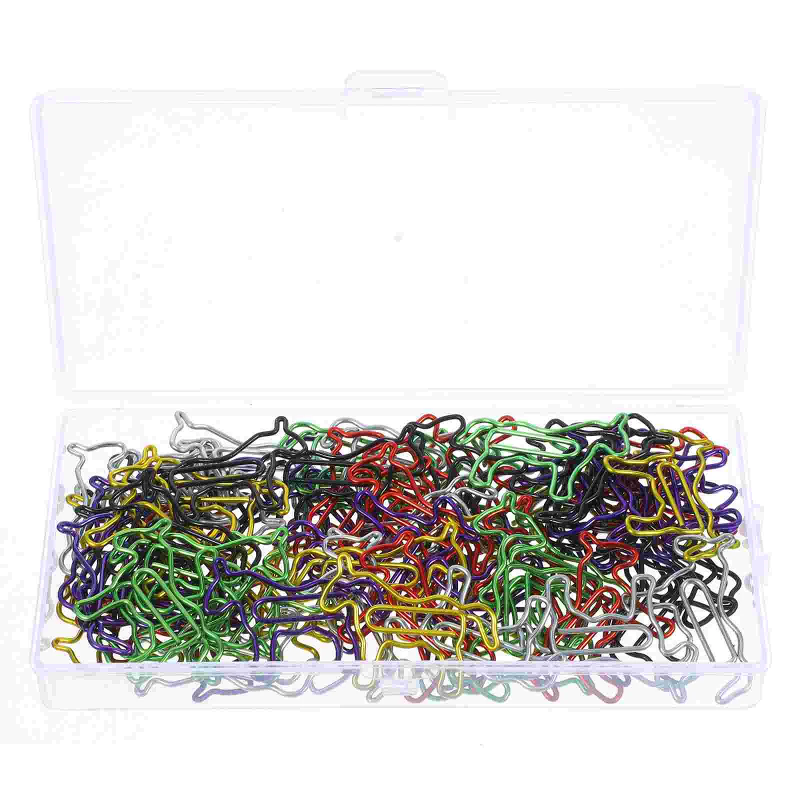 

80 Pcs Paperclip Office Supplies Clips Decorative Paperclips Chest Students Desk Accessories Metal Small Adorable