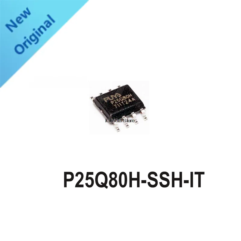 

10PCS P25Q80H-SSH-IT SOP8 Print P25Q80H New Original Free Shipping