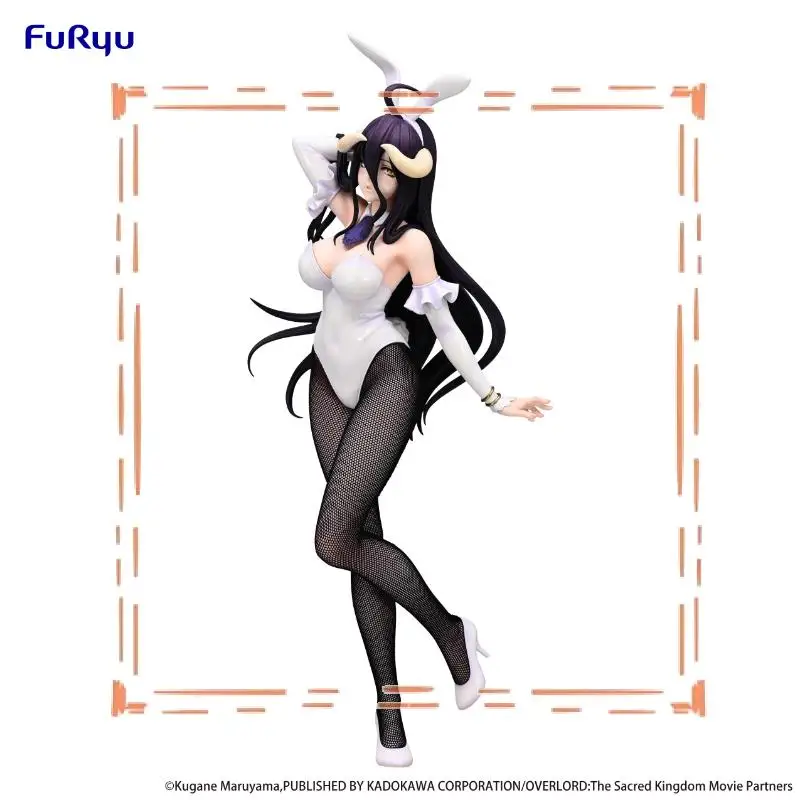 حقيقي Furyu أفرلورد ألبيدو الأرنب فتاة BiCute الأرانب الشكل 30 سنتيمتر بولي كلوريد الفينيل الموقف الدائمة لونين نموذج جامع لعبة هدية