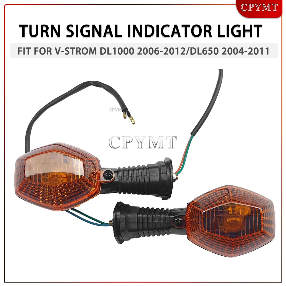 

Fit For V-Strom DL1000 2006-2012/DL650 2004-2011 DL 1000/650 V-Strom Motorcycle Front Rear Turn Signal Indicator Light