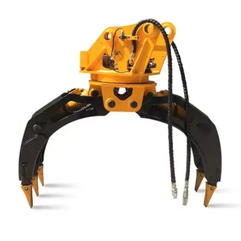 建設用掘削機アクセサリー 油圧式剪定ばさみ 回転式サムロック ロックログ モーターコアストーン ウッド エンジンギア付属